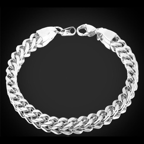 Anicetus Jewelry - 18k Platinum Plated Bracelet - Anicetus Collection